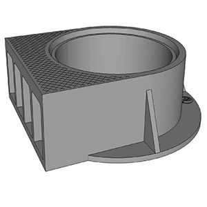 TR24B CURB INLET COVER